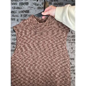 Pendleton | women vintage linen cotton blend cowl neck sleeveless sweater